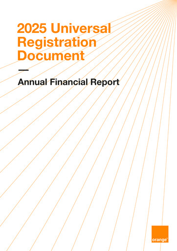 Thumbnail Orange Universal Registration Document 2025