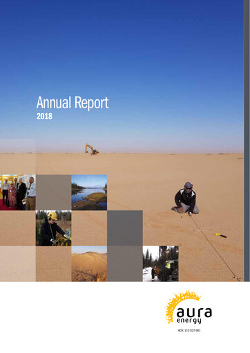 Thumbnail Aura Energy Annual Report 2018