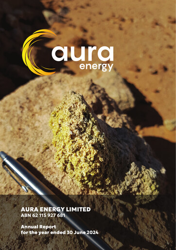 Thumbnail Aura Energy Annual Report 2024