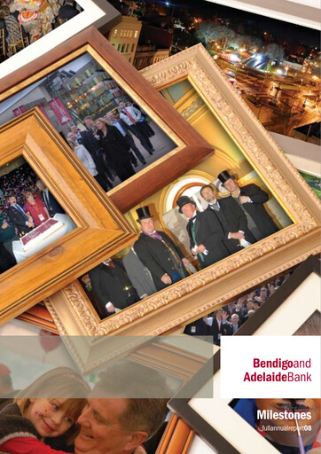 Thumbnail Bendigo and Adelaide Bank Annual Report 2008
