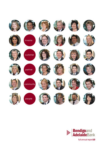 Thumbnail Bendigo and Adelaide Bank Annual Report 2010