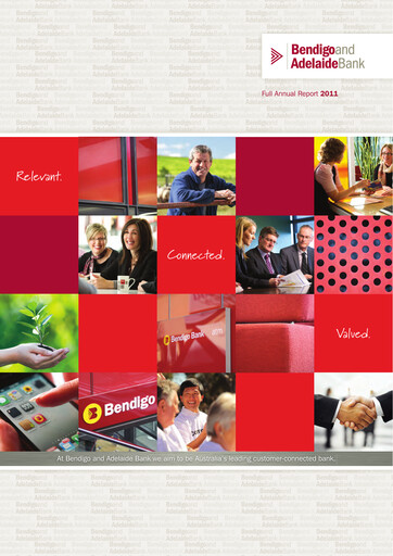 Thumbnail Bendigo and Adelaide Bank Annual Report 2011