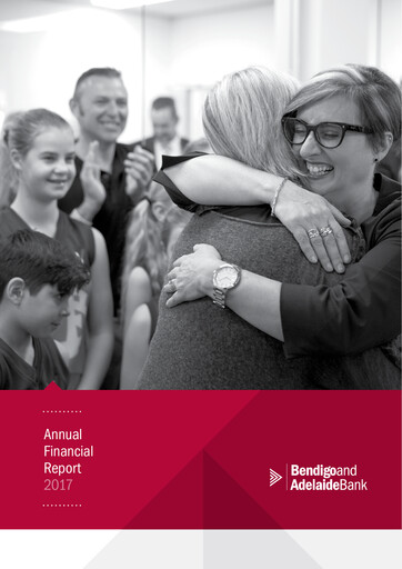Thumbnail Bendigo and Adelaide Bank Annual Report 2017