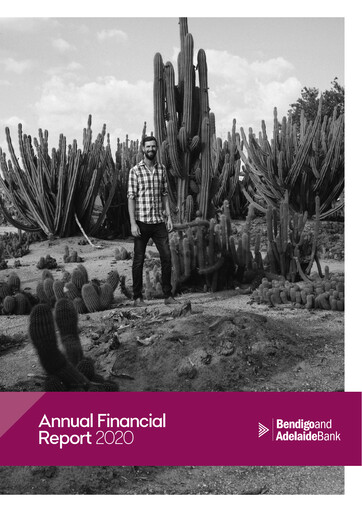 Thumbnail Bendigo and Adelaide Bank Annual Report 2020