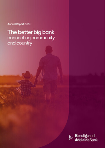 Thumbnail Bendigo and Adelaide Bank Annual Report 2023
