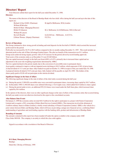 Thumbnail Bendigo and Adelaide Bank Half-year Report 1999-h1