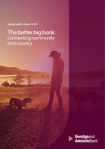 Thumbnail Bendigo and Adelaide Bank Sustainability Report 2023