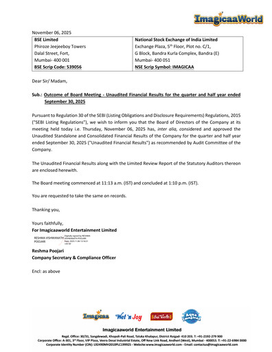 Thumbnail Imagicaaworld Entertainment Quarterly Report 2025-q2