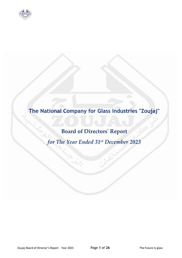 Thumbnail The National Company for Glass Industries Annual Report 2023