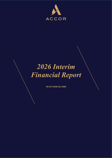 Miniature Accor Rapport semestriel 2026-h1