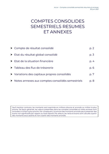 Thumbnail Accor Half-year Report 2021-h1
