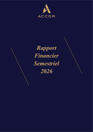 Miniature Accor Rapport semestriel 2026-h1