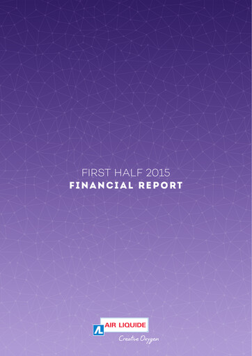 Miniature Air Liquide Rapport semestriel 2015-h1