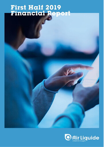 Miniature Air Liquide Rapport semestriel 2019-h1