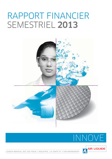Miniature Air Liquide Rapport semestriel 2013-h1