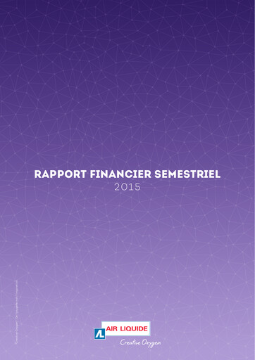 Miniature Air Liquide Rapport semestriel 2015-h1