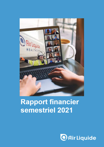 Miniature Air Liquide Rapport semestriel 2021-h1