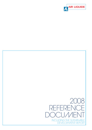 Thumbnail Air Liquide Universal Registration Document 2008