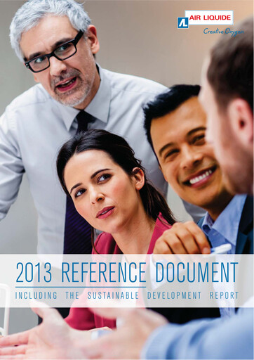 Thumbnail Air Liquide Universal Registration Document 2013