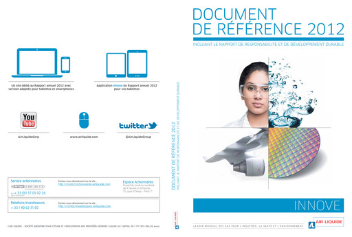 Thumbnail Air Liquide Universal Registration Document 2012