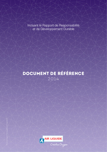 Thumbnail Air Liquide Universal Registration Document 2014
