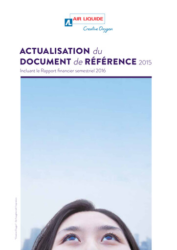 Thumbnail Air Liquide Universal Registration Document 2015