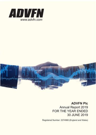 Thumbnail ADVFN Annual Report 2019