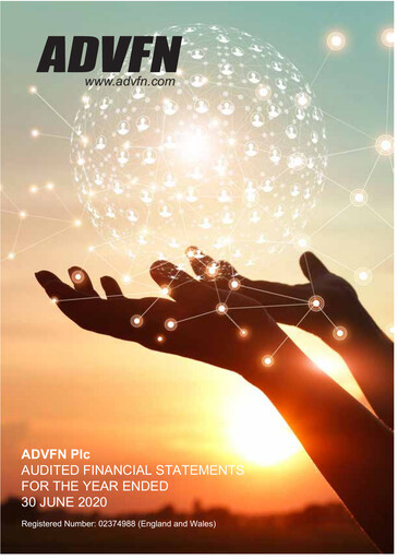 Thumbnail ADVFN Annual Report 2020