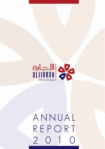 Miniature Alijarah Holding Rapport annuel 2010