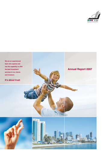 Thumbnail Dlala Brokerage and Investment Holding Company Annual Report 2007