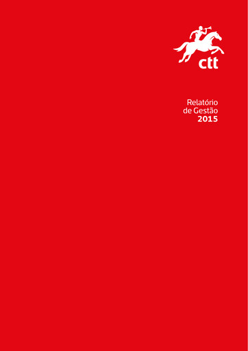 Miniature CTT - Correios De Portugal Rapport annuel 2015