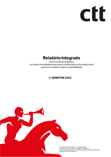 Thumbnail CTT - Correios De Portugal Half-year Report 2019-h1