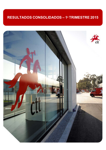 Miniature CTT - Correios De Portugal Rapport trimestriel 2015-q1