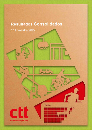 Miniature CTT - Correios De Portugal Rapport trimestriel 2022-q1