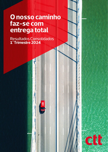 Miniature CTT - Correios De Portugal Rapport trimestriel 2024-q1