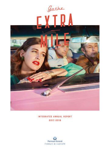 Vorschaubild Pernod Ricard Jahresbericht 2018