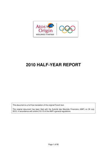 Thumbnail Atos Half-year Report 2010-h1