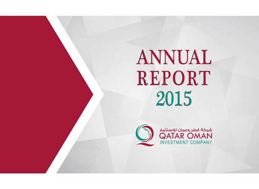 Thumbnail Qatar Oman Investment Company Annual Report 2015