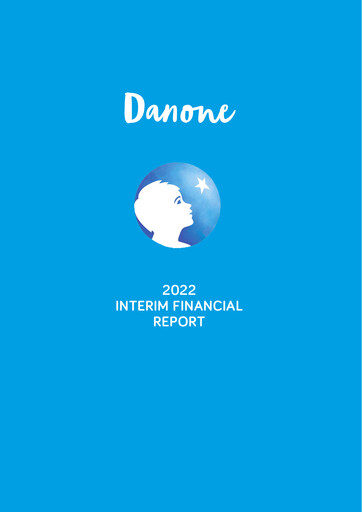 Thumbnail Danone Half-year Report 2022-h1