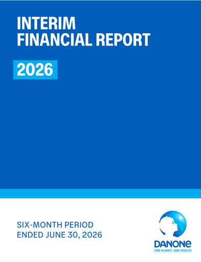 Thumbnail Danone Half-year Report 2026-h1