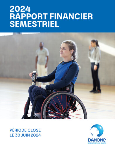 Thumbnail Danone Half-year Report 2024-h1