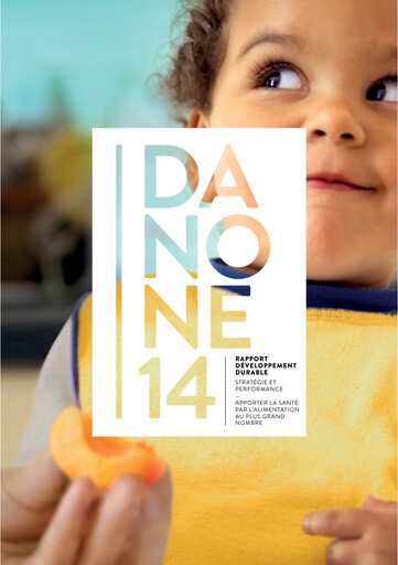 Thumbnail Danone Sustainability Report 2014