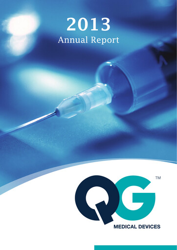 Thumbnail Qatari German Company for Medical Devices Annual Report 2013