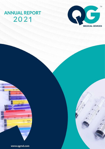 Thumbnail Qatari German Company for Medical Devices Annual Report 2021