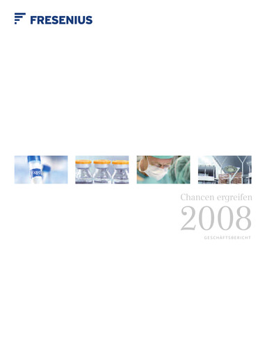 Thumbnail Fresenius Annual Report 2008