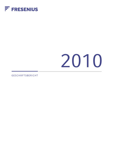 Thumbnail Fresenius Annual Report 2010
