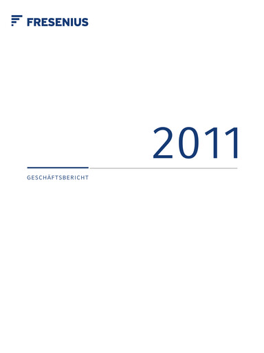 Thumbnail Fresenius Annual Report 2011
