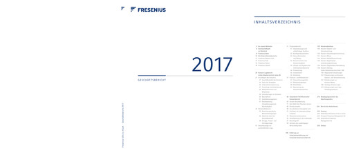 Thumbnail Fresenius Annual Report 2017