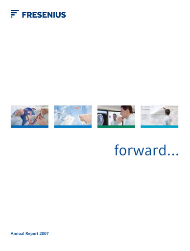 Thumbnail Fresenius Annual Report 2007
