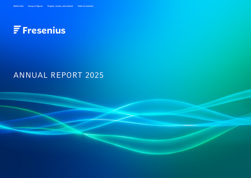 Thumbnail Fresenius Annual Report 2025